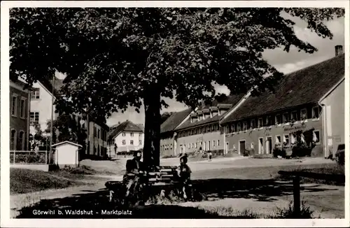 Ak Görwihl Baden Württemberg, Marktplatz