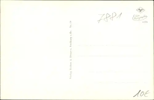 Ak Görwihl Baden Württemberg, Marktplatz