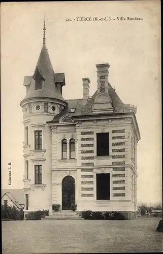 Ak Tiercé Maine et Loire, Villa Rondeau