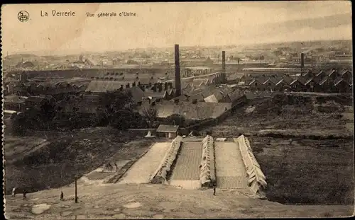 Ak La Verrerie, Vue générale d'Usine