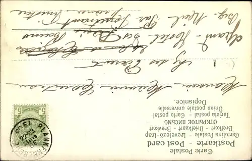 Präge Ak Zwei Mädchen am Strand, Brücke, Felsen