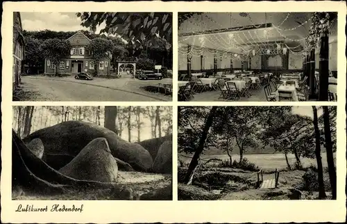 Ak Hedendorf Neukloster Buxtehude im Kreis Stade, Gasthaus Zur Walhalla