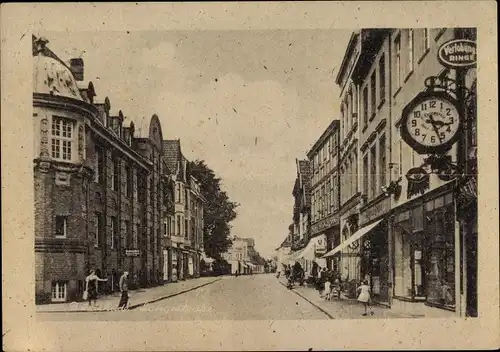 Ak Buxtehude in Niedersachsen, Langestraße