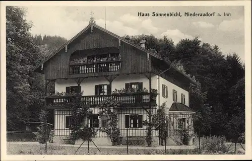 Ak Niederaudorf Oberaudorf in Oberbayern, Haus Sonnenbichl