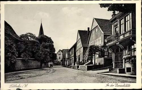 Ak Lübbecke in Westfalen, An der Danzelstätte