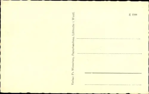 Ak Lübbecke in Westfalen, An der Danzelstätte