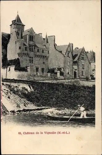 Ak Souzay Maine et Loire, Château de la Vignolle