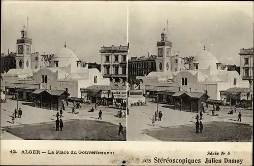 Stereo Ak Algier Alger Algerien, La Place du Gouvernement