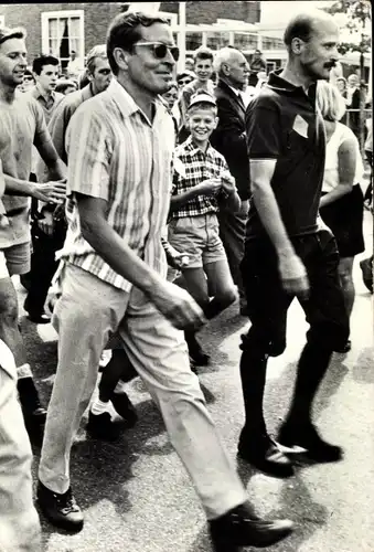 Ak Prins Claus liep in Nijmegen de 51ste vierdaagse, 1967