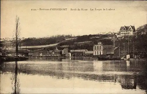 Ak Hennebont Morbihan, Bords du Blavet, Les Forges