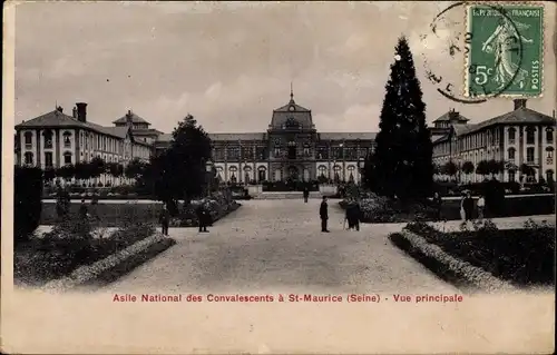 Ak Saint Maurice Val-de-Marne, Vue principale