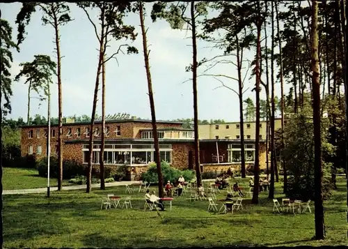 Ak Pfungstadt Hessen, Autobahn Hotel, Außenansicht