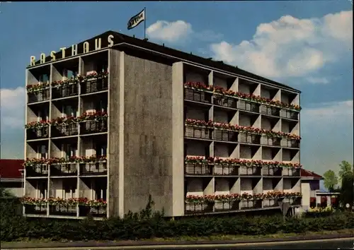 Ak Kassel in Hessen, Autobahn Rasthaus Kassel