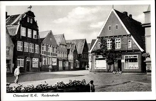 Ak Otterndorf in Niedersachsen, Reichenstraße