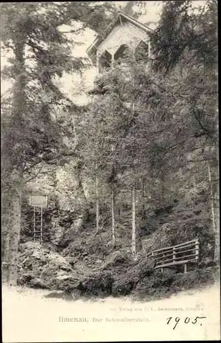 Ak Ilmenau in Thüringen, Schwalbenstein