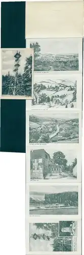 Leporello Ak Grünenplan Delligsen Niedersachsen, Stadtansichten