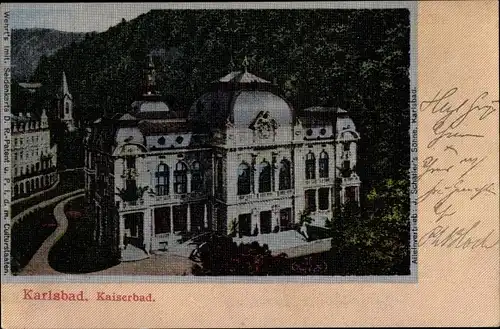 Ak Karlovy Vary Karlsbad Stadt, Kaiserbad