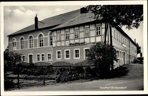 Ak Burkersdorf Frauenstein im Erzgebirge, Gasthof