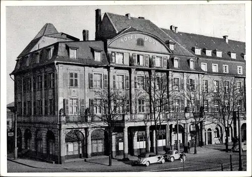 Ak Darmstadt in Hessen, Hotel zur Post