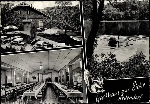 Ak Hedendorf Neukloster Buxtehude im Kreis Stade, Gasthaus zur Eiche