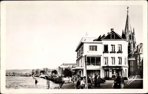 Ak La Bouille Seine Maritime, Hotel Saint Pierre