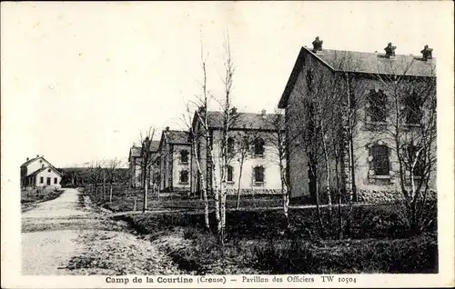 Ak La Courtine Creuse, Camp, Pavillon des Officiers