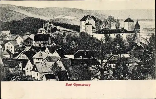 Ak Elgersburg in Thüringen, Gesamtansicht