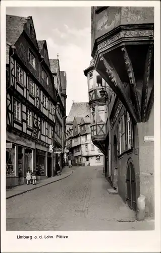 Ak Limburg an der Lahn, Plötze, Straßenansicht
