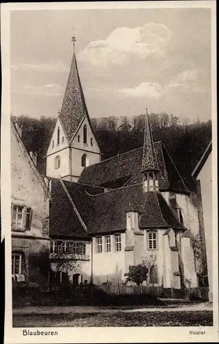 Ak Blaubeuren Baden Württemberg, Kloster, Teilansicht