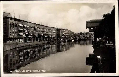 Ak Rotterdam Südholland Niederlande, Crooswijkschesingel