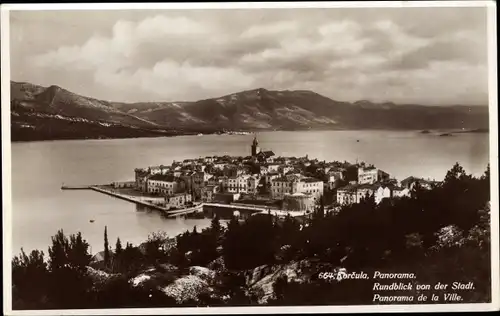 Ak Korcula Kroatien, Panorama