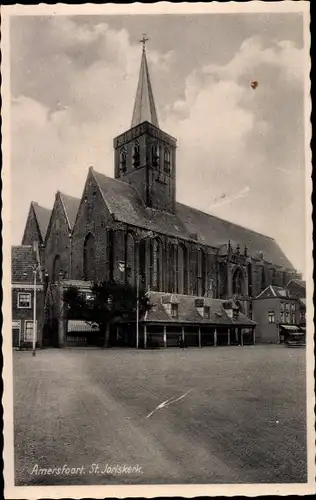 Ak Amersfoort Utrecht Niederlande, St. Joriskerk