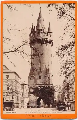 Kabinett Foto Frankfurt am Main, Eschenheimer Turm