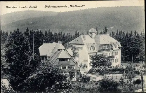 Ak Bärenfels Altenberg im Erzgebirge, Diakonissenanstalt Waldesruh