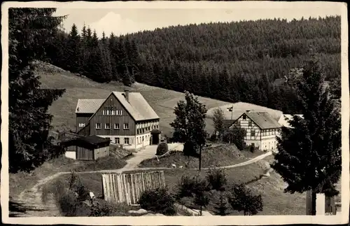 Ak Mörtelgrund Sayda im Erzgebirge, Deutsche Jugendherberge