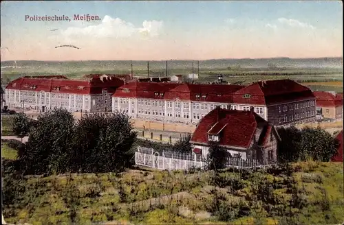 Ak Meißen an der Elbe, Polizeischule