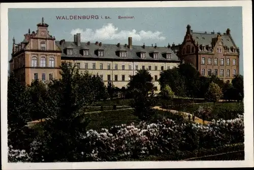Ak Waldenburg in Sachsen, Seminar