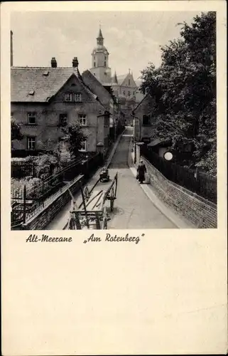 Ak Meerane in Sachsen, Am Rotenberg