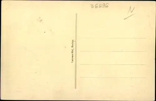 Ak Rauchende Frau in bretonischer Tracht