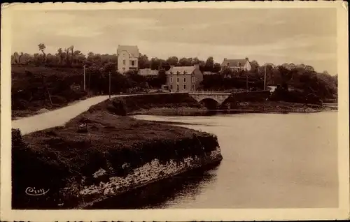 Ak Ploermel Morbihan, Etang du Duc, Les Deux Ponts