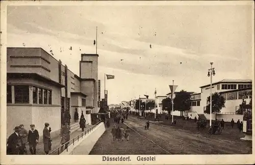 Ak Düsseldorf am Rhein, Große Ausstellung GeSoLei 1926