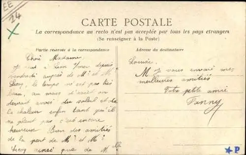 Ak Lion sur Mer Calvados, La Pierre a Poisson