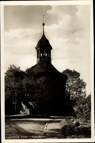 Ak Lauenburg an der Elbe, Schlossturm