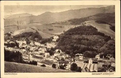 Ak Sainte Marie aux Mines Markirch Elsass Haut Rhin, Gesamtansicht