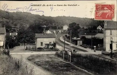 Ak Orsay Essonne, Gare du Guichet