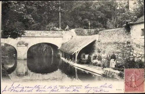 Ak Orsay Essonne, L'Abreuvoir