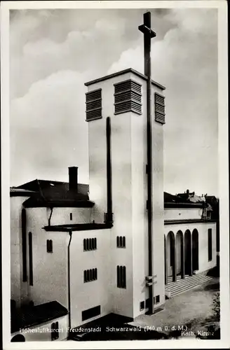 Ak Freudenstadt im Nordschwarzwald, Kath. Kirche