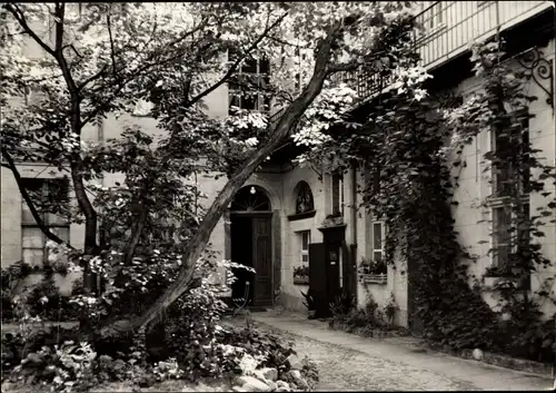 Ak Berlin Mitte, Hof in der Brüderstraße