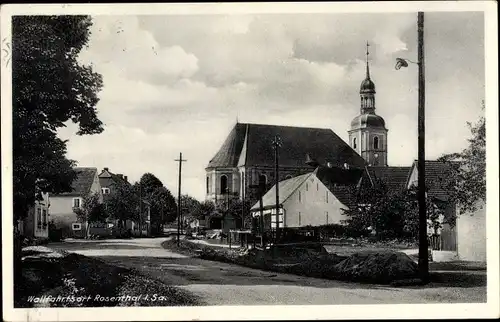 Ak Ralbitz Rosenthal Oberlausitz, Wallfahrtskirche Rosenthal