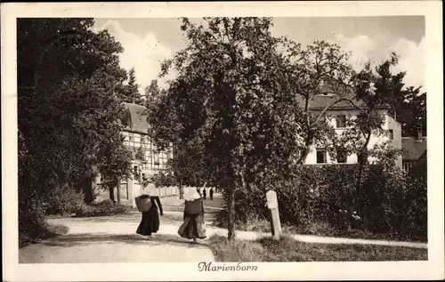 Ak Bad Marienborn Schmeckwitz Oberlausitz, Arbeitssanatorium für ehem. kriegsgefangene Deutsche